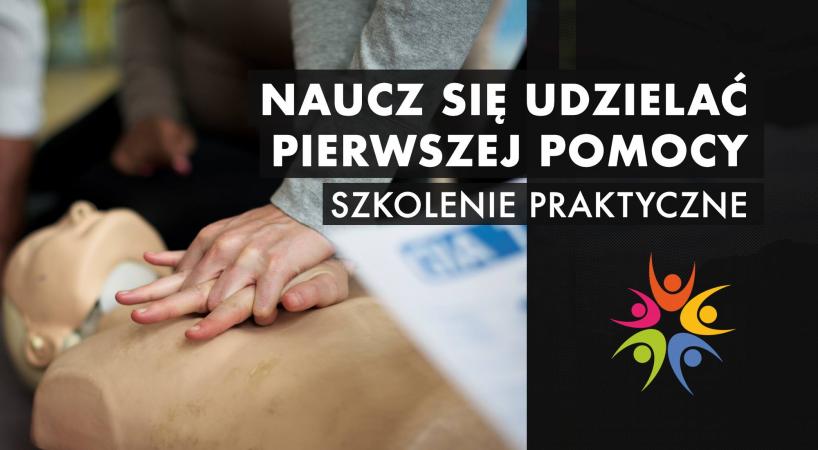 Zaproszenie na bezpłatne szkolenie z pierwszej pomocy nie tylko dla wolontariuszy!