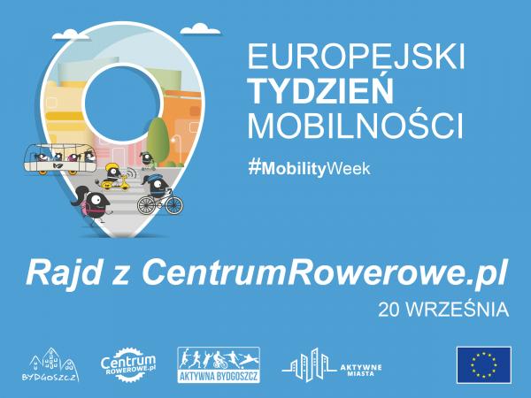 Europejski Tydzień Mobilności w Bydgoszczy – wspólny rajd i aktywna zabawa